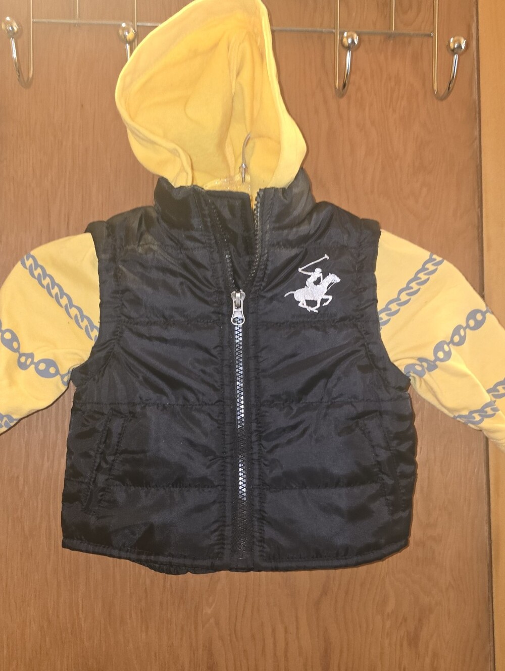 New no tags Beverly hills polo club 3/6 months baby boy puffer coat jacket